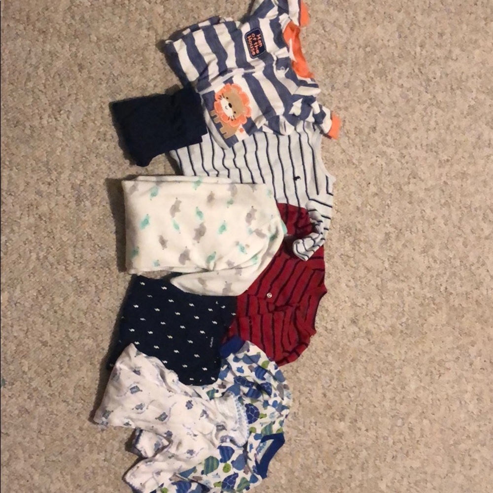 BABY BOY 3 MONTH ONESIES